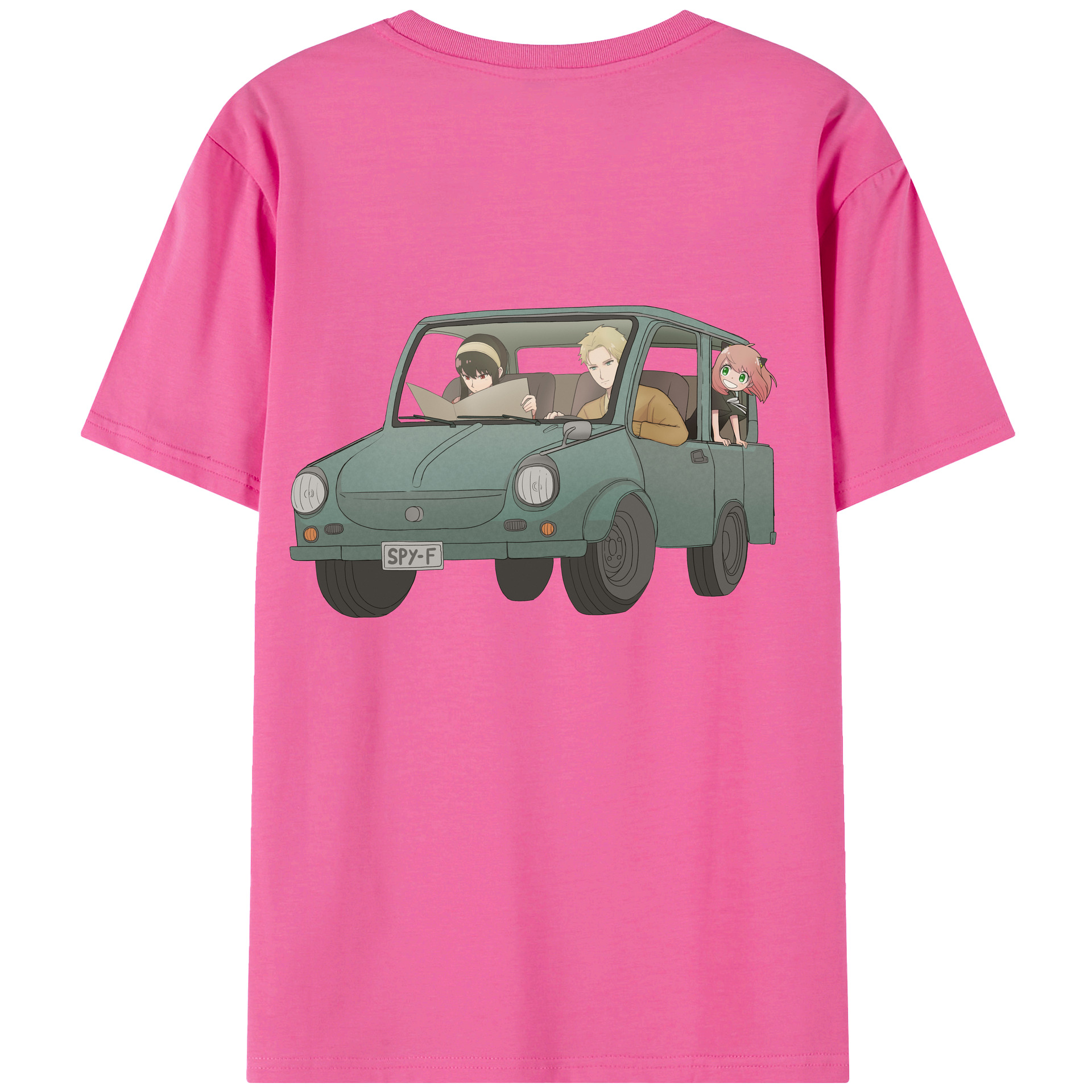 （画像用） SPY×FAMILY间谍家家酒 レディース半袖Tシャツ(バックプリント)